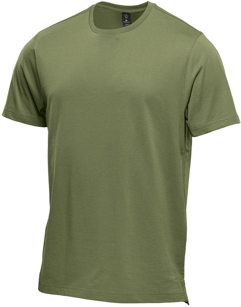 Stormtech Cpm-1 Men’s Equinox Short Sleeve Tee - Sage Green Heather