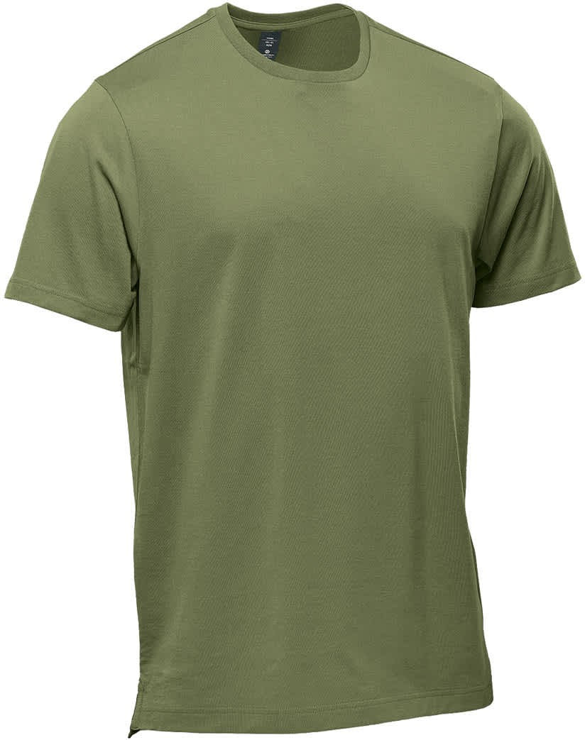 Stormtech Cpm-1 Men’s Equinox Short Sleeve Tee - Sage Green Heather