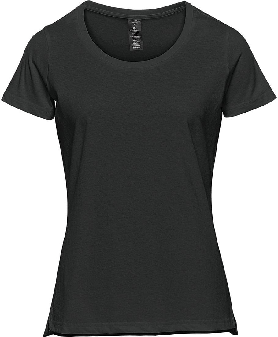 Stormtech Cpm-1w Women’s Equinox Short Sleeve Tee - Black - Ladies Xs