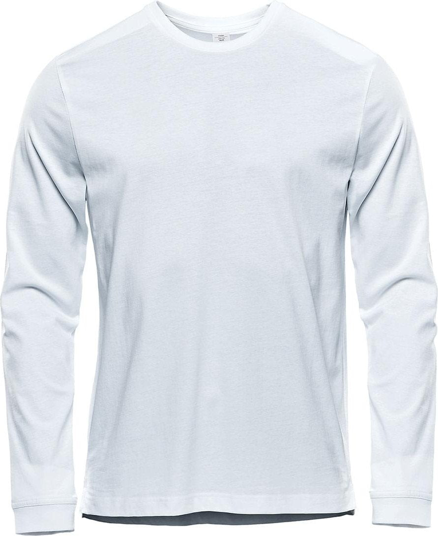 Stormtech Cpm-2 Men’s Equinox Long Sleeve Tee - White - Adult 2xs