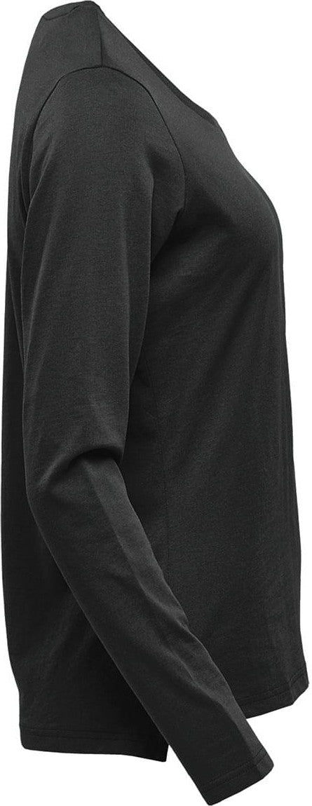 Stormtech Cpm-2w Women’s Equinox Long Sleeve Tee - Black
