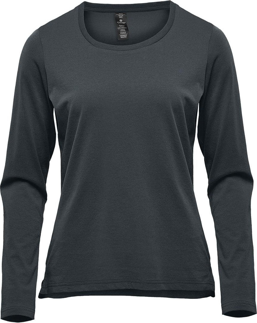 Stormtech Cpm-2w Women’s Equinox Long Sleeve Tee - Dolphin - Ladies Xs