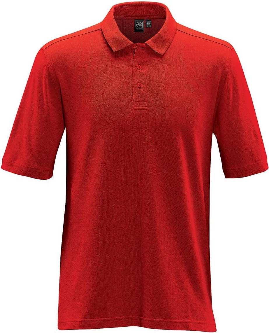 Stormtech Cpx-1 Men’s Omega Cotton Polo - Bright Red - Adult s