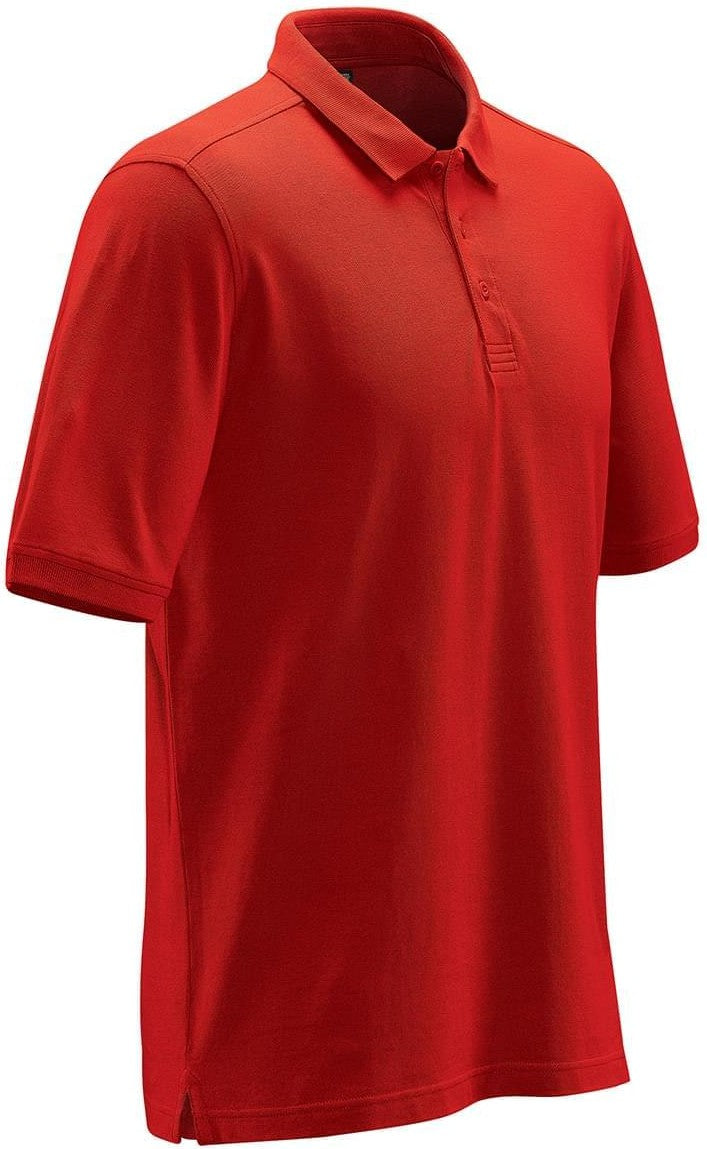 Stormtech Cpx-1 Men’s Omega Cotton Polo - Bright Red