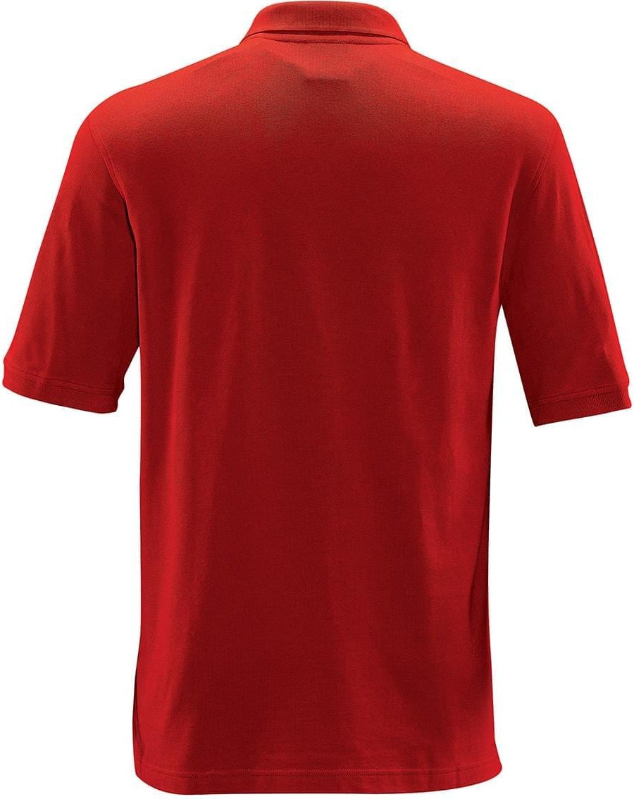 Stormtech Cpx-1 Men’s Omega Cotton Polo - Bright Red