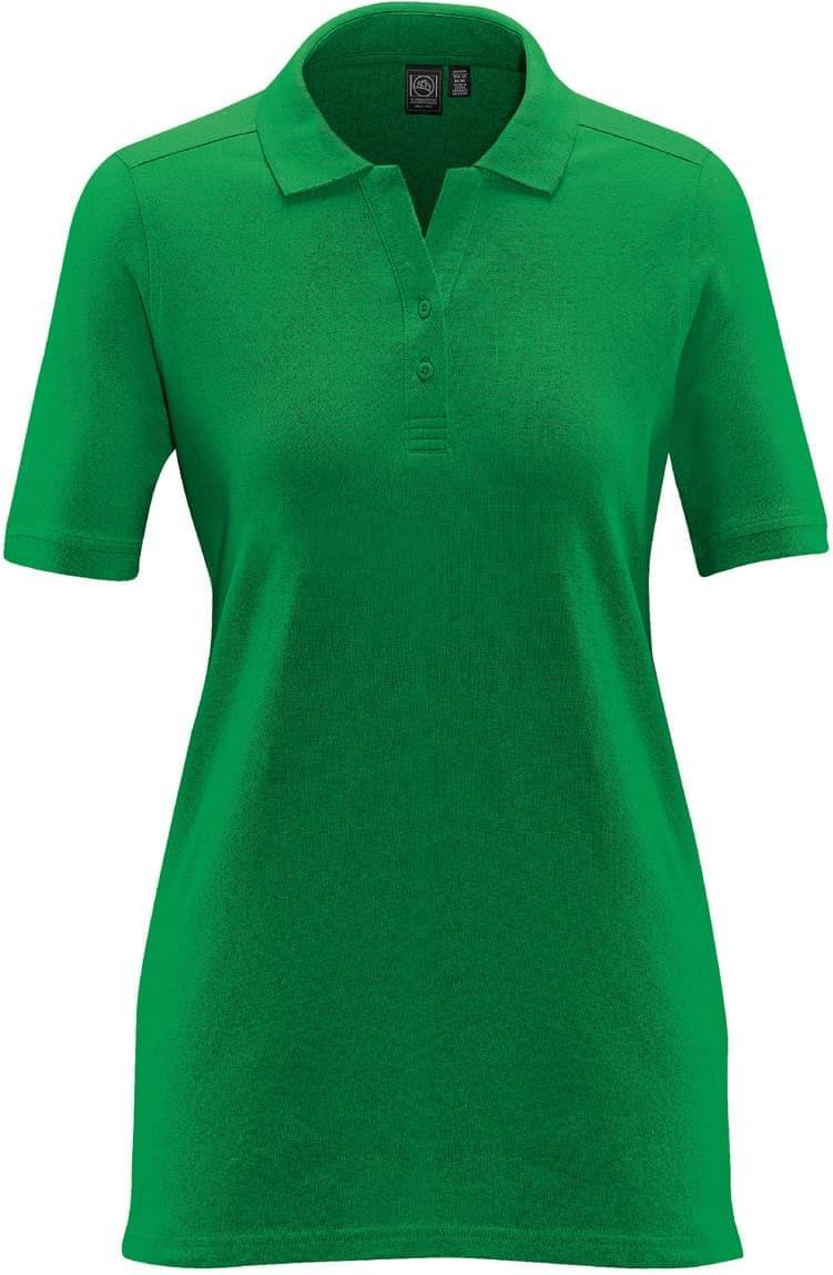 Stormtech Cpx-1w Women’s Omega Cotton Polo - Jewel Green - Ladies Xs