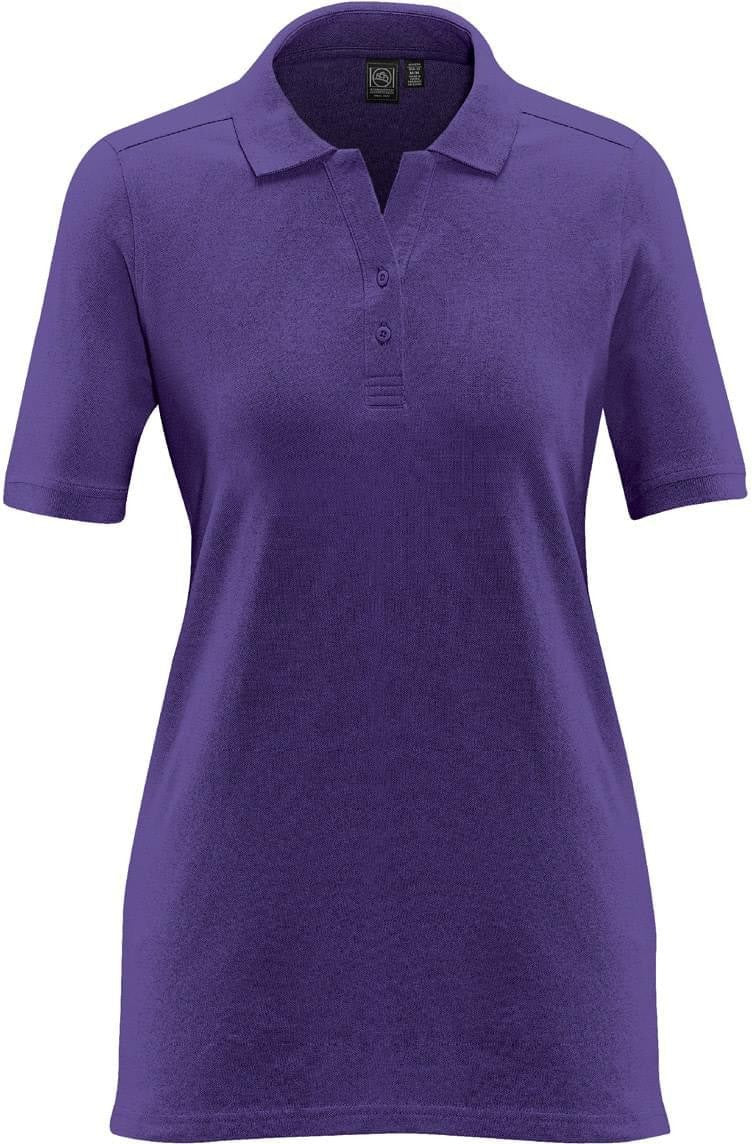 Stormtech Cpx-1w Women’s Omega Cotton Polo - Violet - Ladies Xs