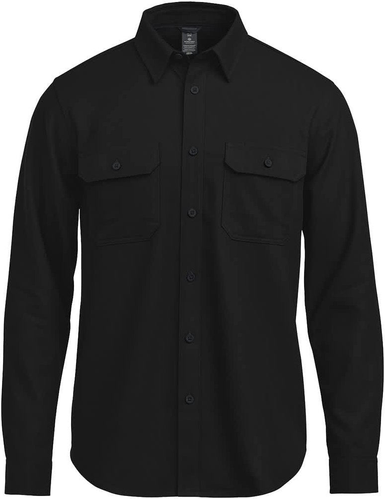 Stormtech Csl-2m Men’s Chesapeake L/s Shirt - Black - Adult s