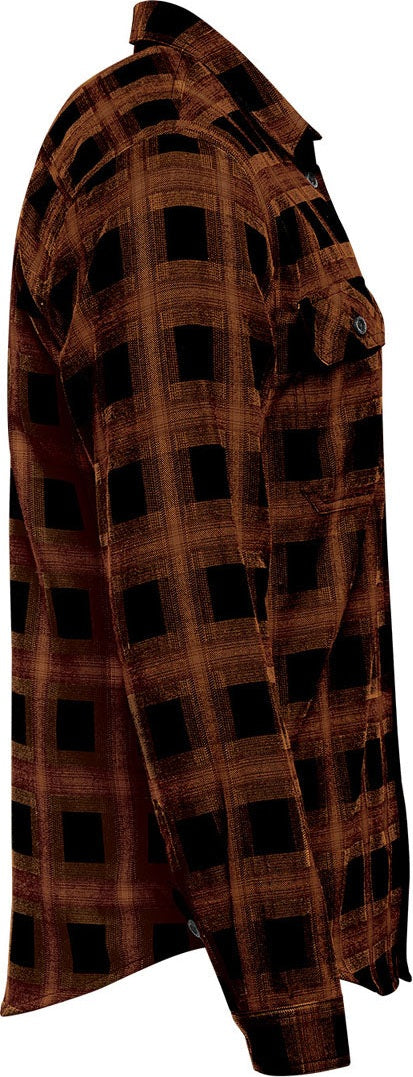 Stormtech Csl-2m Men’s Chesapeake L/s Shirt - Black Camel Plaid