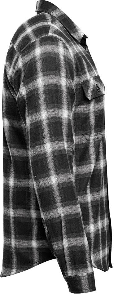 Stormtech Csl-2m Men’s Chesapeake L/s Shirt - Black White Plaid