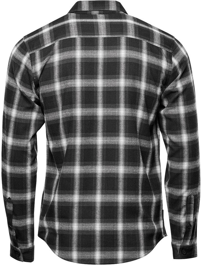 Stormtech Csl-2m Men’s Chesapeake L/s Shirt - Black White Plaid