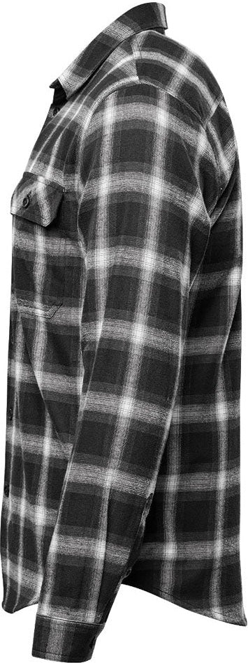 Stormtech Csl-2m Men’s Chesapeake L/s Shirt - Black White Plaid