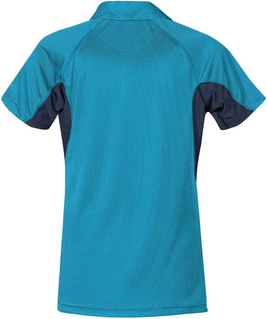 Stormtech Csp-3w Women’s Laguna Tech Two-tone Polo - Methyl Blue Navy