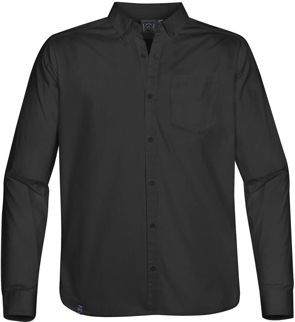 Stormtech Csw-1 Men’s Lexington Chambray Shirt - Black - Adult m