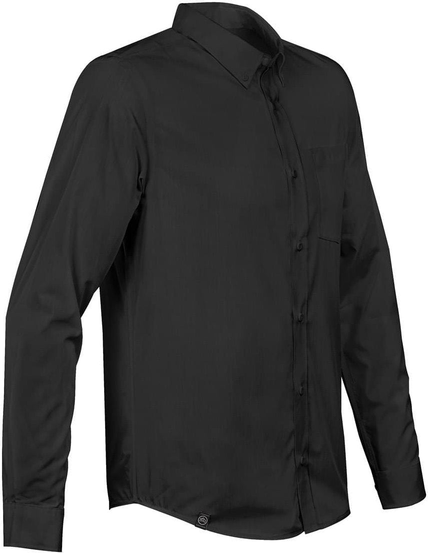 Stormtech Csw-1 Men’s Lexington Chambray Shirt - Black - Adult m