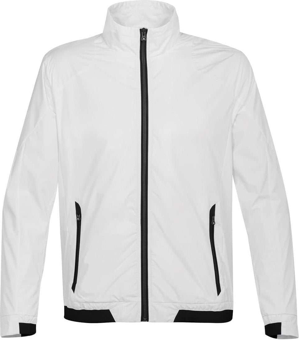 Stormtech Csx-1 Men’s Clipper Shell - White - Black - Adult Xl