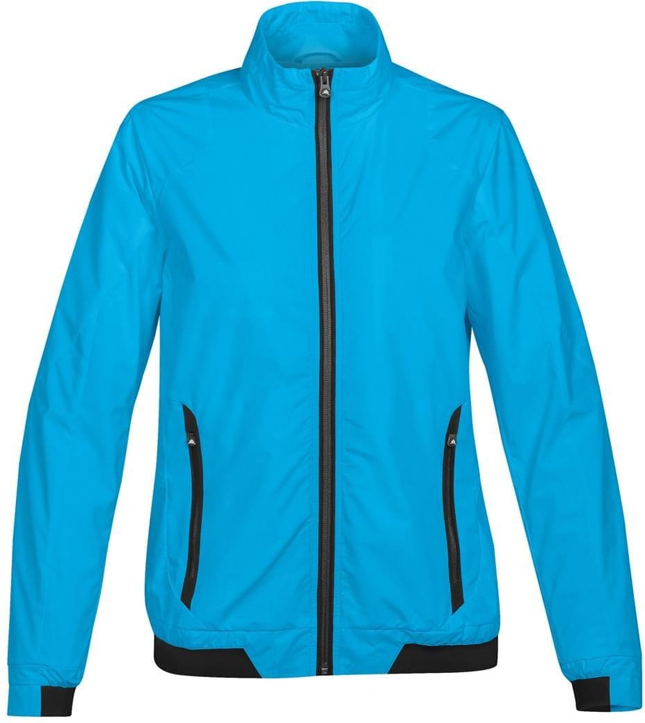 Stormtech Csx-1w Women’s Clipper Shell - Electric Blue Black - Ladies Xs