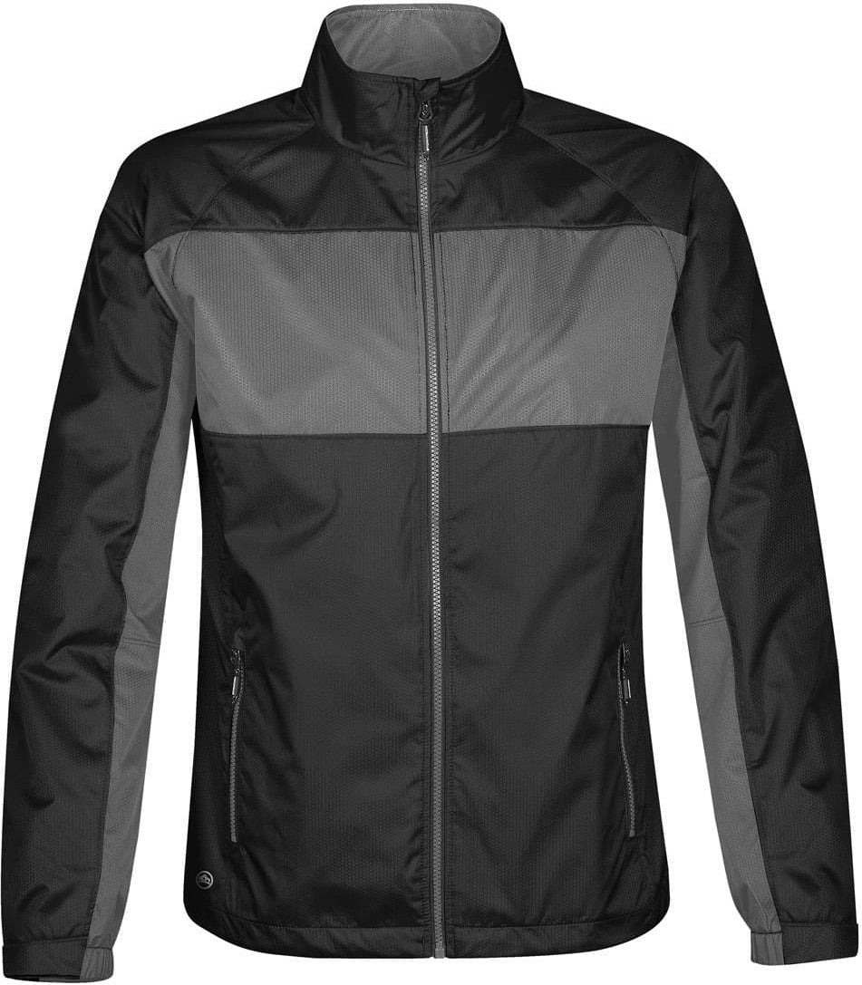 Stormtech Csx-2 Men’s Cyclone Shell - Black Gray - Adult Xs