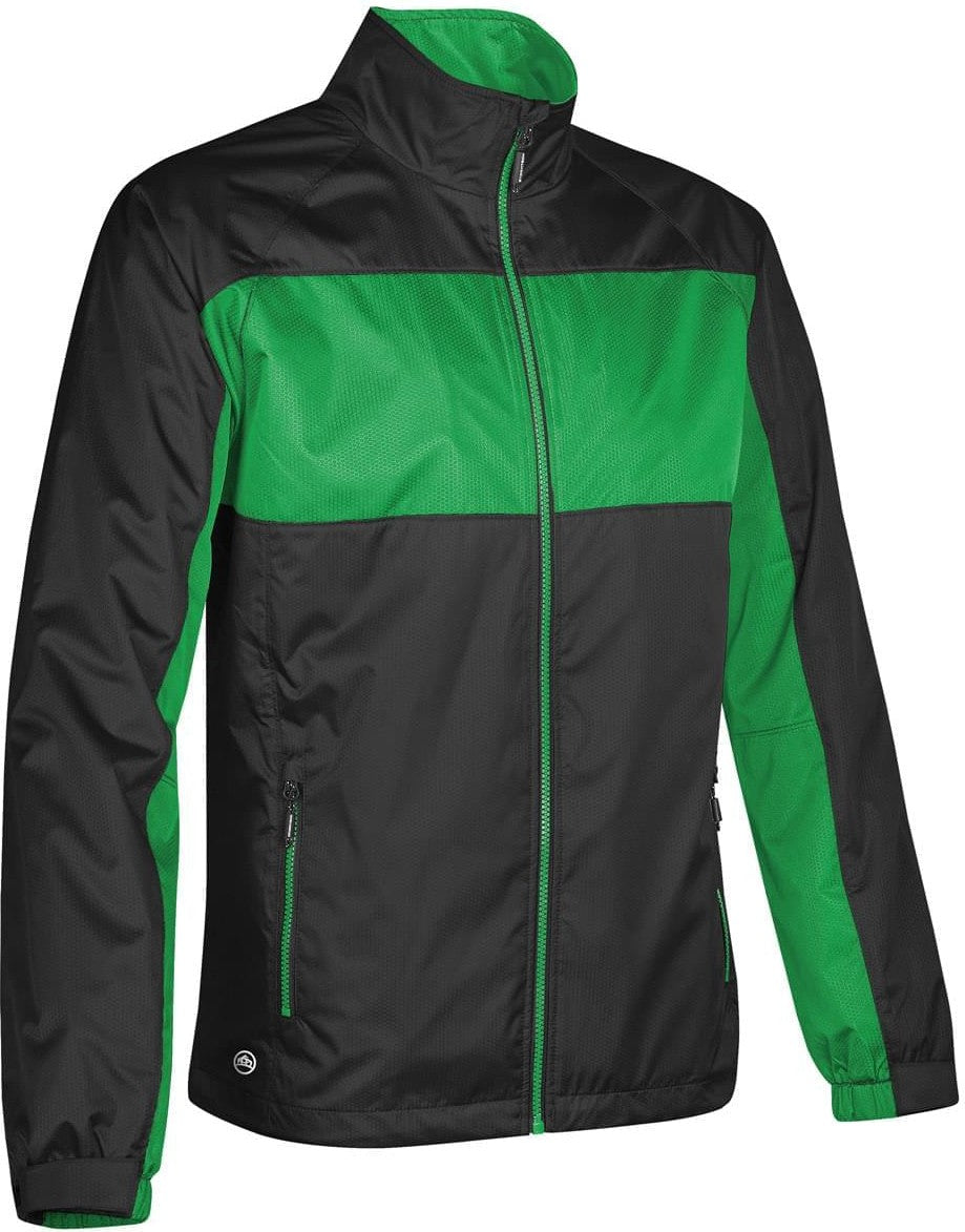 Stormtech Csx-2 Men’s Cyclone Shell - Black - Treetop Green