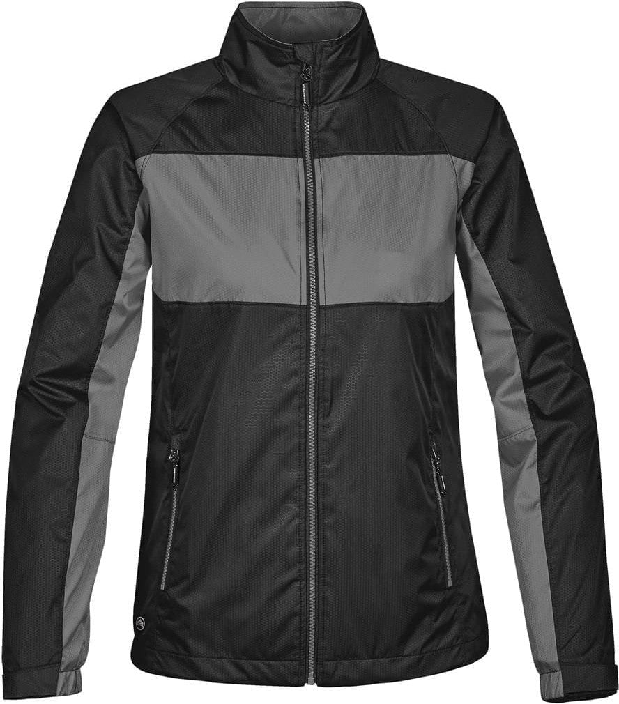 Stormtech Csx-2w Women’s Cyclone Shell - Black Gray - Adult Xs