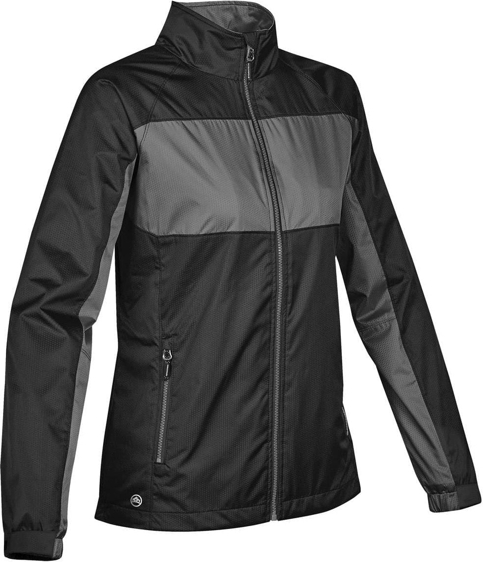 Stormtech Csx-2w Women’s Cyclone Shell - Black Gray