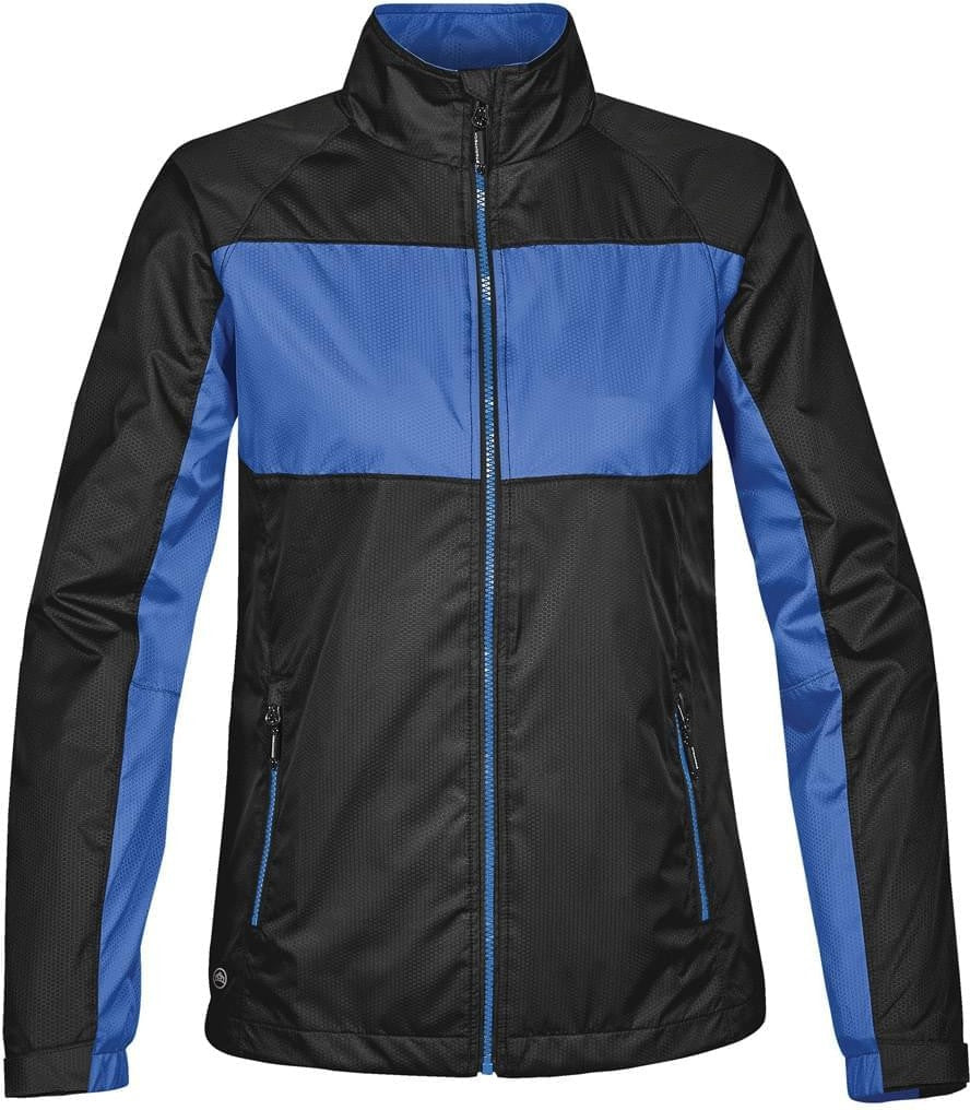 Stormtech Csx-2w Women’s Cyclone Shell - Black Royal - Ladies Xs