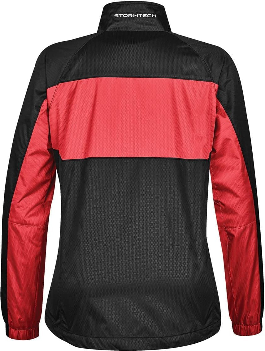 Stormtech Csx-2w Women’s Cyclone Shell - Black Sport Red