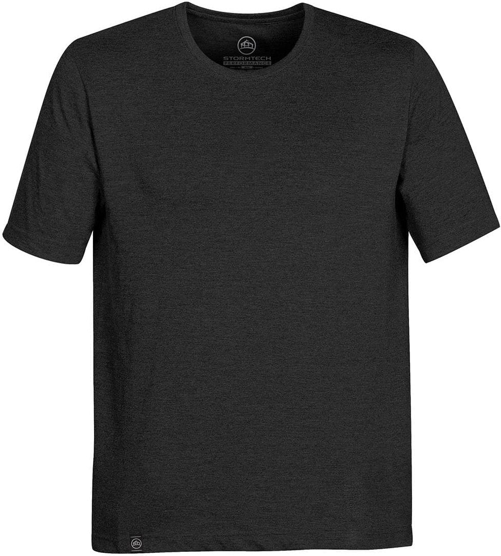 Stormtech Ct-1le Men’s Baseline Short Sleeve Tee - Black - Adult s