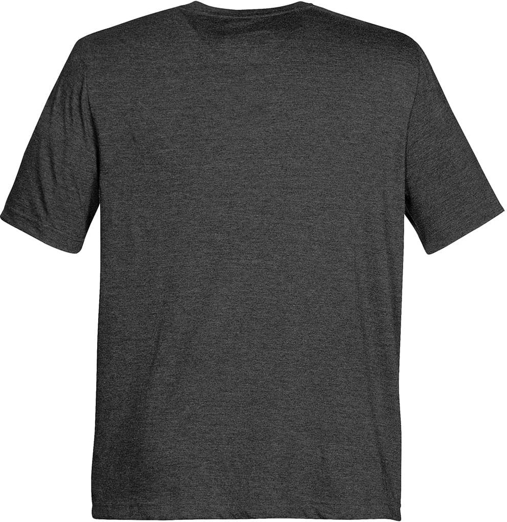 Stormtech Ct-1le Men’s Baseline Short Sleeve Tee - Carbon Heather - Adult s