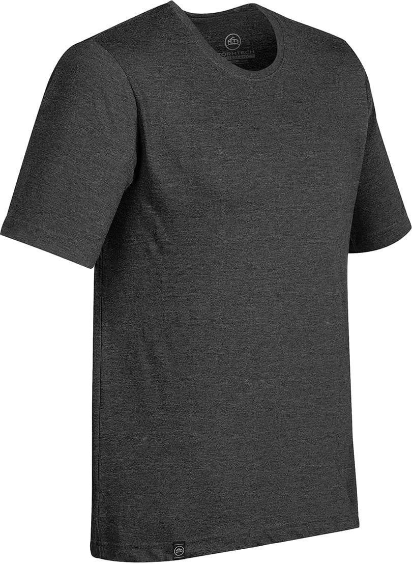 Stormtech Ct-1le Men’s Baseline Short Sleeve Tee - Carbon Heather