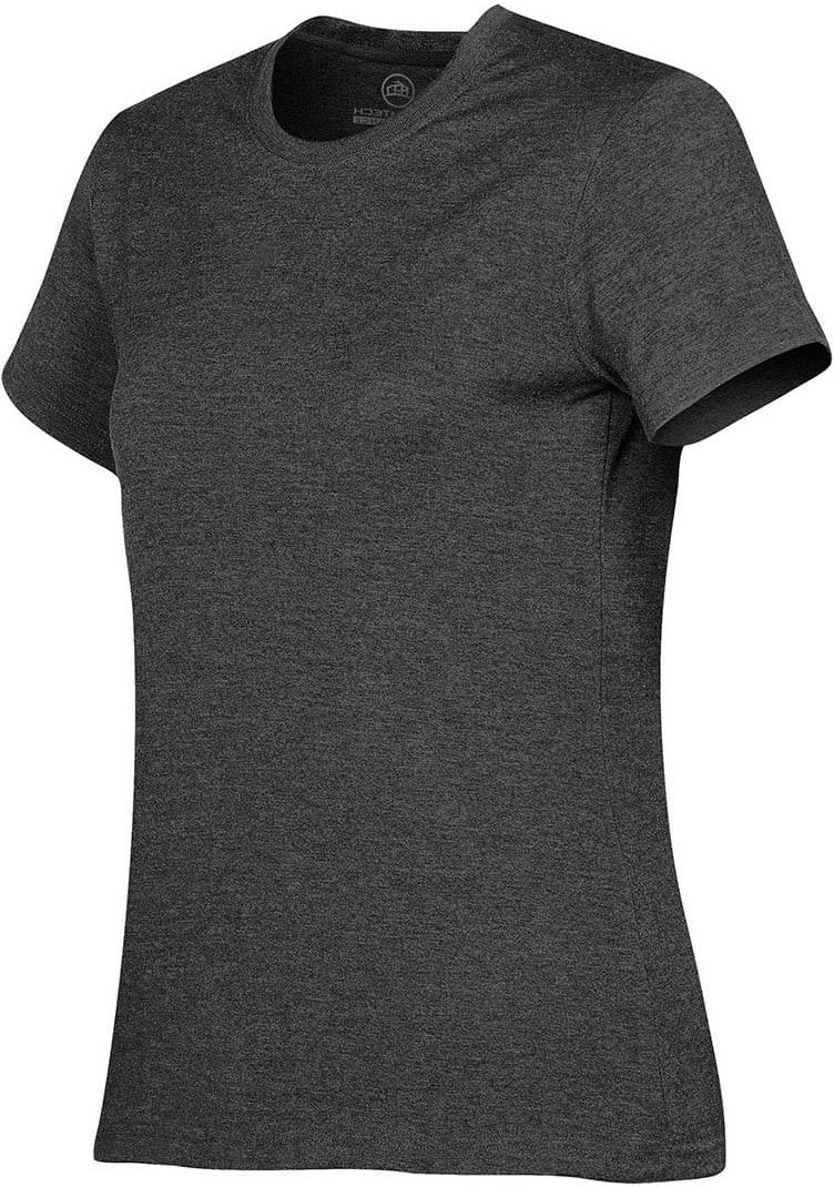 Stormtech Ct-1w Women’s Baseline S/s Tee - Carbon Heather
