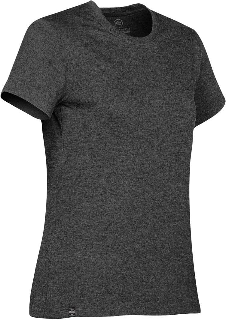 Stormtech Ct-1w Women’s Baseline S/s Tee - Carbon Heather