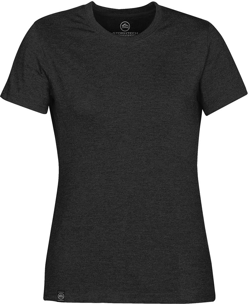 Stormtech Ct-1wle Women’s Baseline Short Sleeve Tee - Black - Ladies Xs