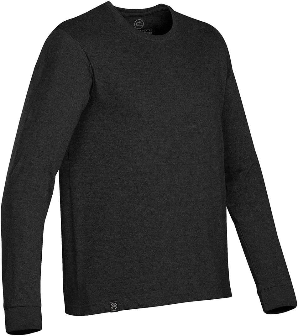 Stormtech Ct-2le Men’s Baseline Long Sleeve Tee - Black