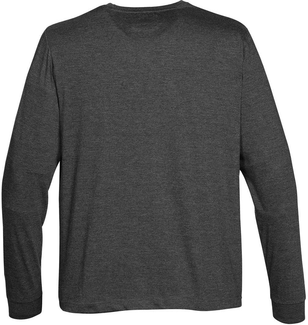 Stormtech Ct-2le Men’s Baseline Long Sleeve Tee - Carbon Heather