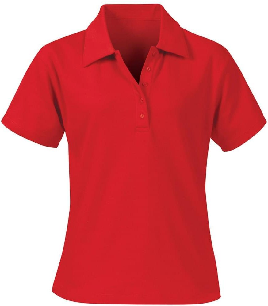 Stormtech Ctn-1w Women’s Short Sleeve Polo Shirt - 519 Stadium Red - Ladies Xs