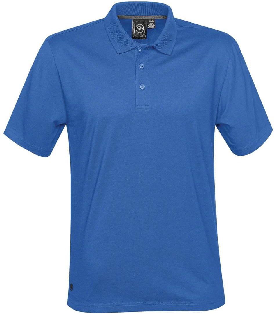 Stormtech Ctp-1 Men’s Oasis Liquid Cotton Polo - Azure Blue - Adult m