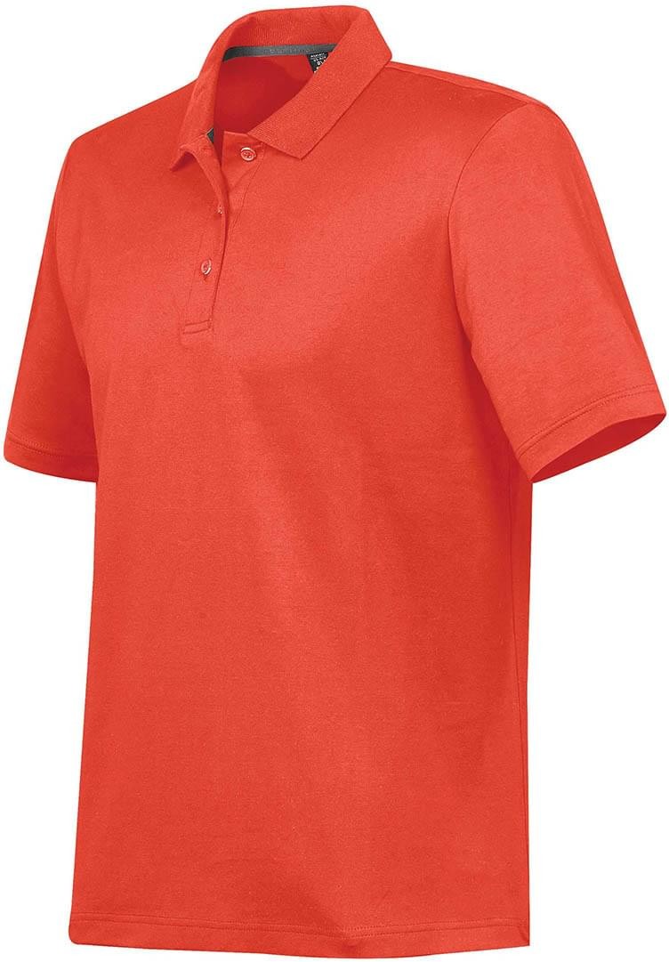 Stormtech Ctp-1 Men’s Oasis Liquid Cotton Polo - Hot Red