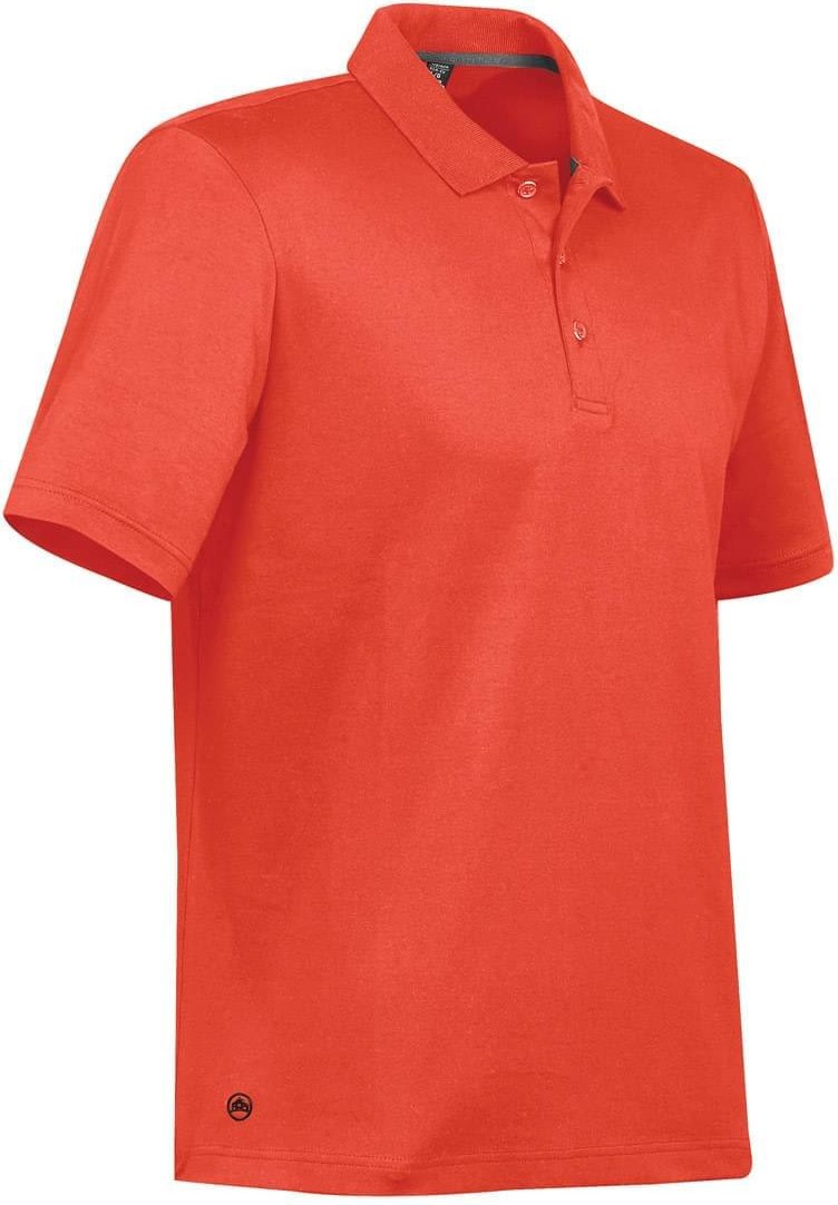 Stormtech Ctp-1 Men’s Oasis Liquid Cotton Polo - Hot Red