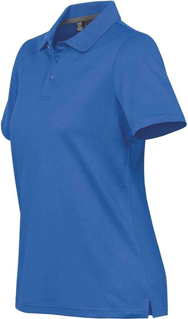 Stormtech Ctp-1w Women’s Oasis Liquid Cotton Polo - Azure Blue
