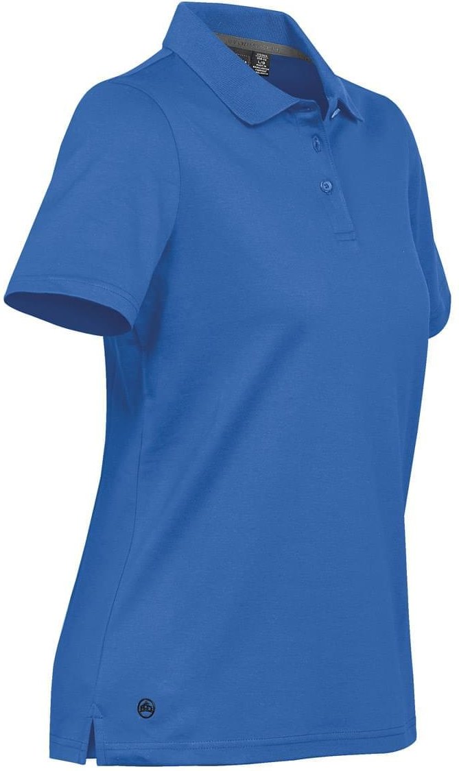 Stormtech Ctp-1w Women’s Oasis Liquid Cotton Polo - Azure Blue