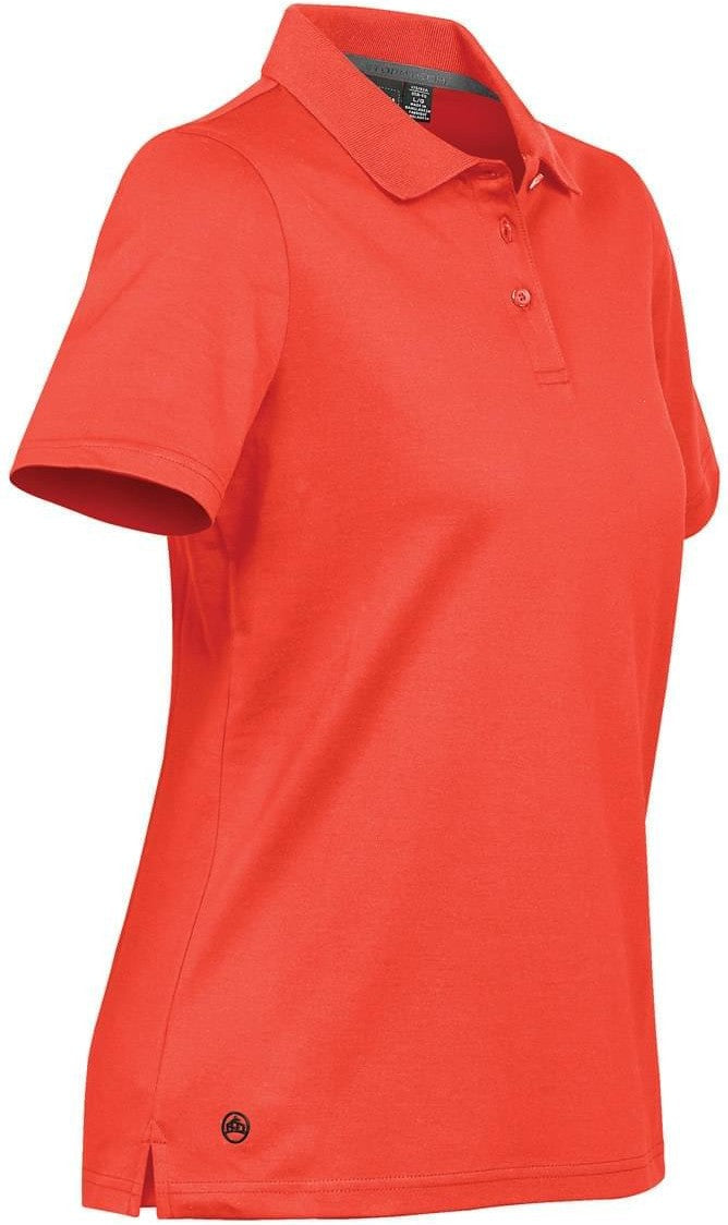 Stormtech Ctp-1w Women’s Oasis Liquid Cotton Polo - Hot Red