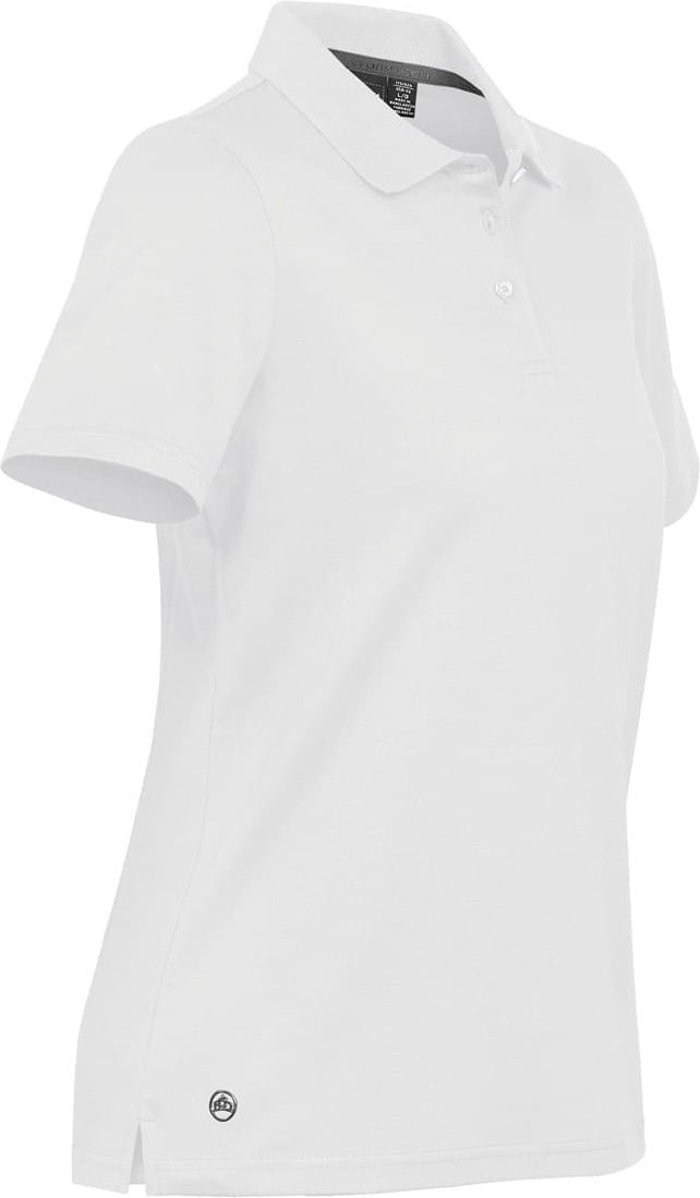 Stormtech Ctp-1w Women’s Oasis Liquid Cotton Polo - White
