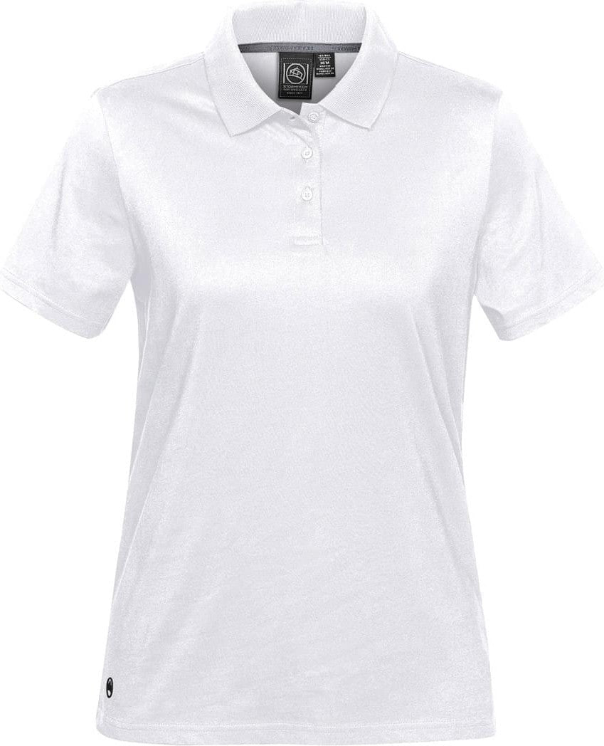 Stormtech Ctp-1w Women’s Oasis Liquid Cotton Polo - White - Ladies Xs