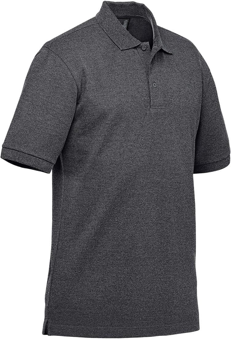 Stormtech Ctp-2 Men’s Nantucket Stretch Pique Polo - Charcoal Heather