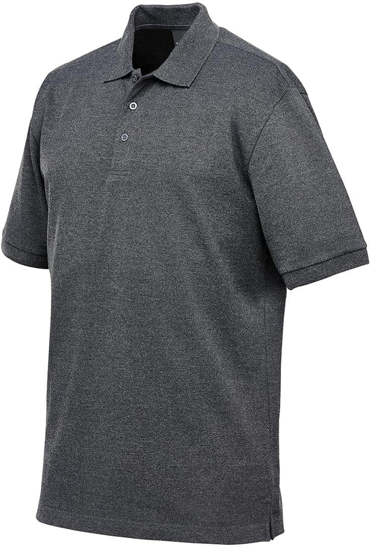 Stormtech Ctp-2 Men’s Nantucket Stretch Pique Polo - Charcoal Heather