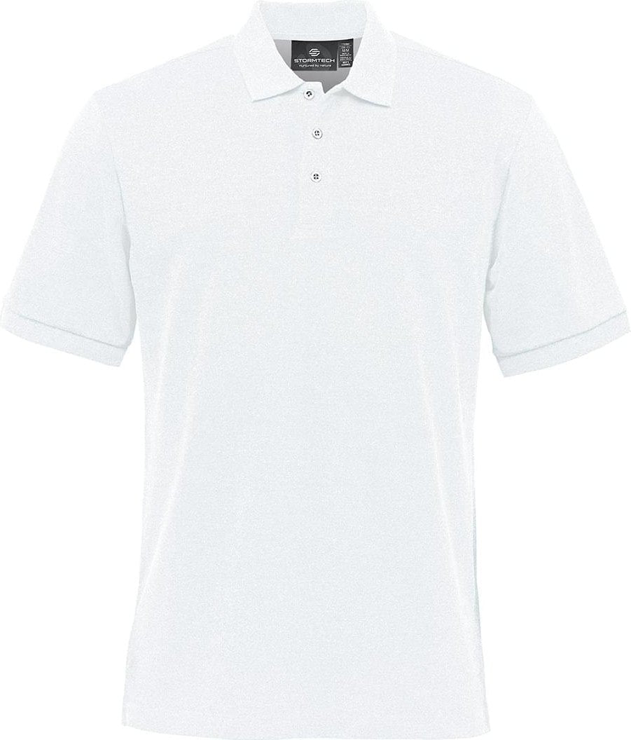 Stormtech Ctp-2 Men’s Nantucket Stretch Pique Polo - White - Adult s