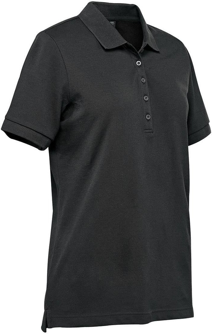 Stormtech Ctp-2w Women’s Nantucket Stretch Pique Polo - Black