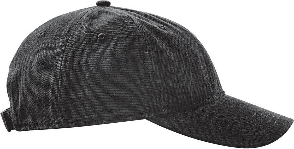 Stormtech Cwh-1 Steelhead Canvas Cap - Black - one Size Fits Most