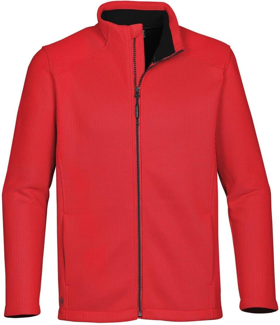 Stormtech Cxf-2 Men’s Nordic Bonded Knit Jacket - True Red - Adult s